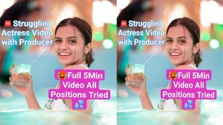 Struggling Actress Director All Positions Tried Hard Sex Must Watch