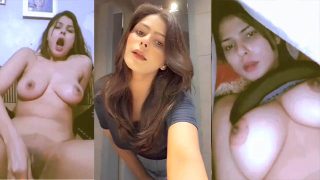 Mast Maal Punjabi Kudi Playing With Big Boobs Viral MMS