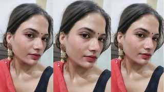 Slim Horny Indian Wife Fully Nude Showing Boobs Leaked Video