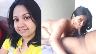 Tamil Super Horny Housewife Giving Sensual Blowjob MMS