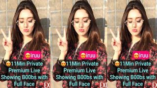 Model Iruu Most Exclusive Showing her Boobs Playing With Nipples With Full Face  – pornxnow