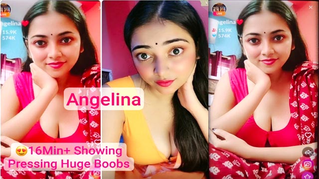 Model Anjali Aka AngelinaTango Nude Premium Pressing Boobs MMS