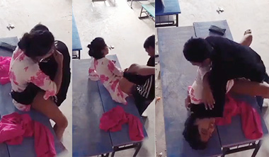 Hot College Girl Fucking Her BF On Table Viral Sex Clips